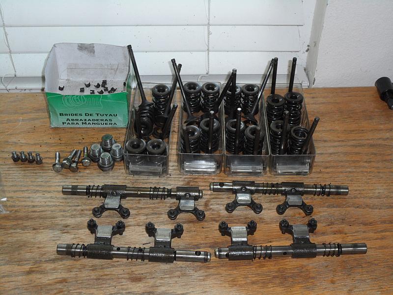 1980 GS1100 valve train components